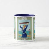 Mug Ligne de la Hollande Amérique (Centre)