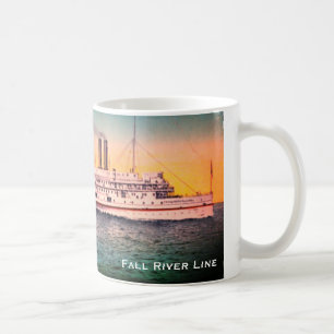 Mug Ligne de la rivière Fall, navire à vapeur 'Provide