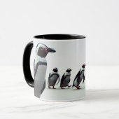 Mug Ligne de pingouin (Devant gauche)