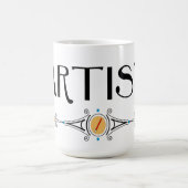 Mug Ligne décorative Artiste (Centre)