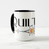 Mug Ligne décorative de chaudière (Devant gauche)