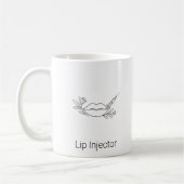 Mug Ligne d'injection des lèvres Art esthétique Infirm (Gauche)