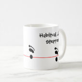 Mug Ligne habituelle de pas (Devant droit)