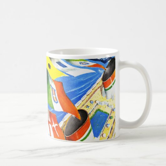 Mug Ligne italienne ~ Sous ce drapeau (Droite)