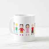 Mug Ligne pour enfants (Devant gauche)