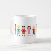 Mug Ligne pour enfants (Devant gauche)