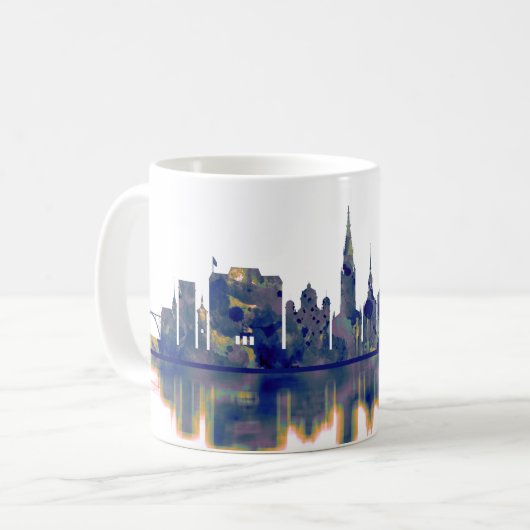 Mug Ligne Skyline de Berne (Devant gauche)