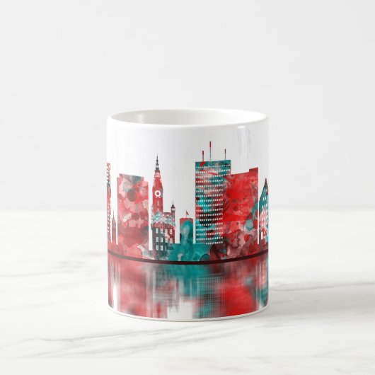 Mug Ligne Skyline de Gdansk Pologne (Centre)