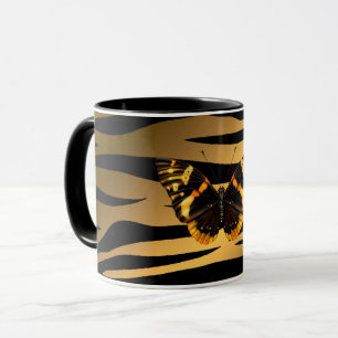 Mug Ligne tendance de luxe Tiger Butterfly