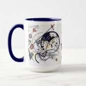 Mug Ligne transversale - Kandinsky (Gauche)