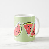 Mug Ligne verte de pastèque (Devant droit)