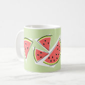 Mug Ligne verte de pastèque (Devant gauche)