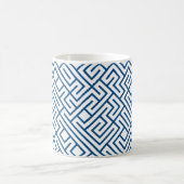 Mug Lignes à carreaux 10 IMPRIMER générative (lignes b (Centre)