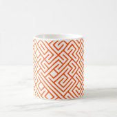 Mug Lignes à carreaux 10 IMPRIMER générative (lignes o (Centre)
