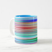 Mug Lignes Abstraites (Devant gauche)