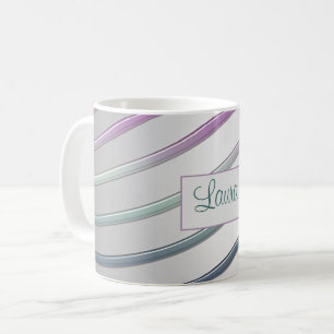 Mug Lignes abstraites de gradient