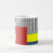 Mug Lignes Abstraites et rectangles (Centre)