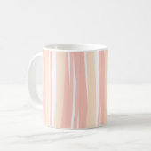 Mug Lignes Abstraites Soft Chic Boho Minimal (Devant gauche)