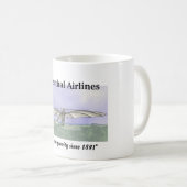 Mug Lignes aériennes de Lilienthal (Devant droit)