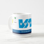 Mug lignes aériennes de vasp (Devant gauche)
