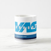 Mug lignes aériennes de vasp (Centre)