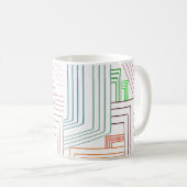 Mug Lignes Art Déco (Devant droit)