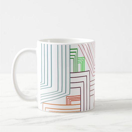 Mug Lignes Art Déco (Gauche)