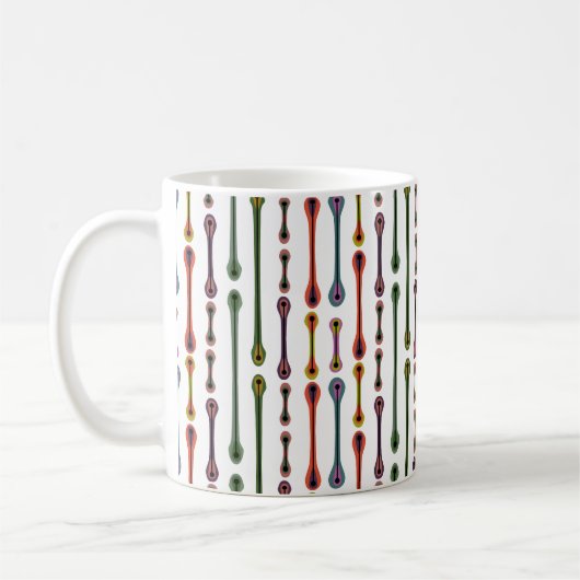 Mug Lignes atomiques (Gauche)