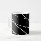 MUG LIGNES BLANCHES SUR LE CHAMP PISTE (Devant gauche)