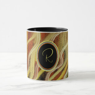 Mug Lignes Brown