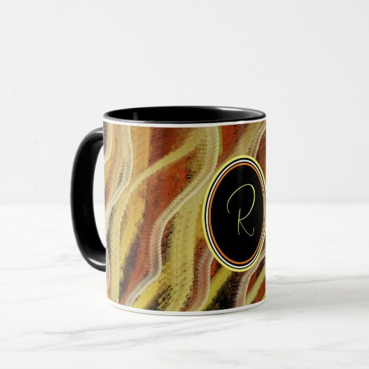 Mug Lignes Brown (Devant gauche)