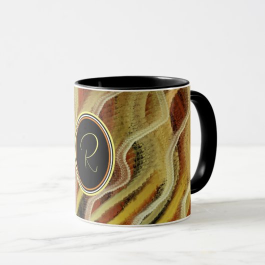Mug Lignes Brown (Devant droit)