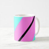 Mug Lignes colorées (Devant droit)
