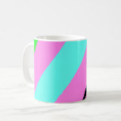 Mug Lignes colorées (Devant gauche)