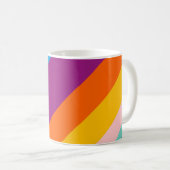 Mug Lignes colorées (Devant droit)