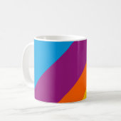 Mug Lignes colorées (Devant gauche)