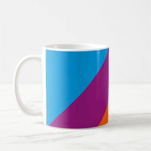 Mug Lignes colorées (Gauche)
