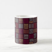 Mug Lignes colorées carrées (Centre)