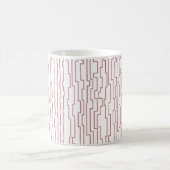Mug Lignes de circuit plus grandes (Centre)