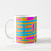 Mug "Lignes de communication" Abstraites - V2 (Gauche)