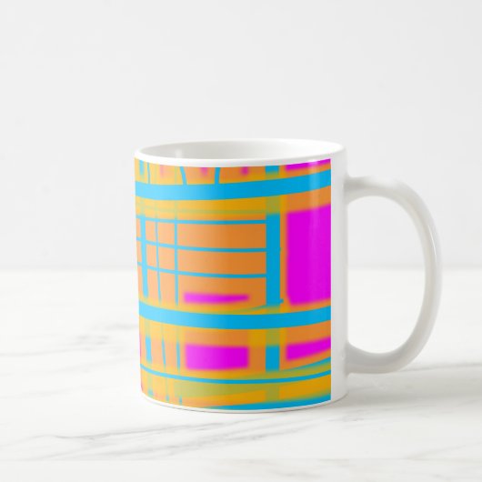 Mug "Lignes de communication" Abstraites - V2 (Droite)
