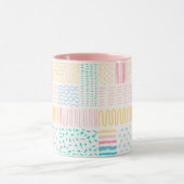 Mug Lignes de motif (Centre)