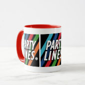 Mug Lignes de partie CBC (Devant gauche)