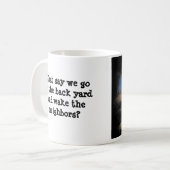 Mug Lignes de prélèvement de chats incorrectes #2 (Devant gauche)