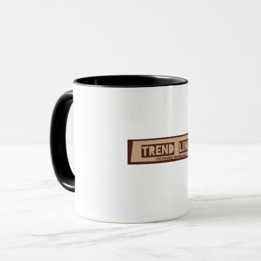Mug Lignes de tendance Trading Co43 (Devant gauche)