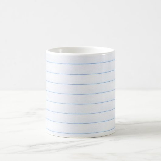 Mug Lignes de texture papier pour ordinateur portable (Centre)