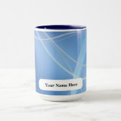 Mug Lignes de vapeur de perle glacée Dingin (Centre)