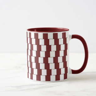 Mug Lignes déroutantes Bordeaux