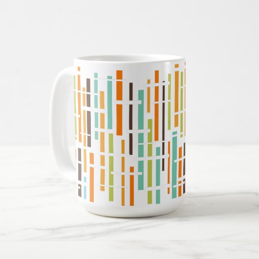 Mug Lignes des années 1970 (Devant gauche)