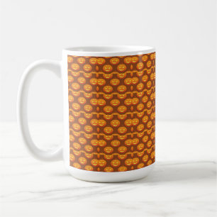 MUG LIGNES D'ORANGE HALLOWEWEEN CITROUILLE